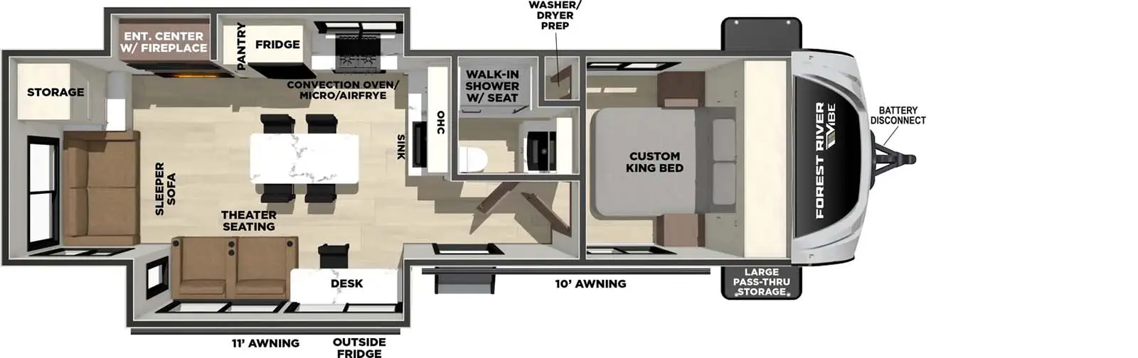 2800RL Floorplan Image